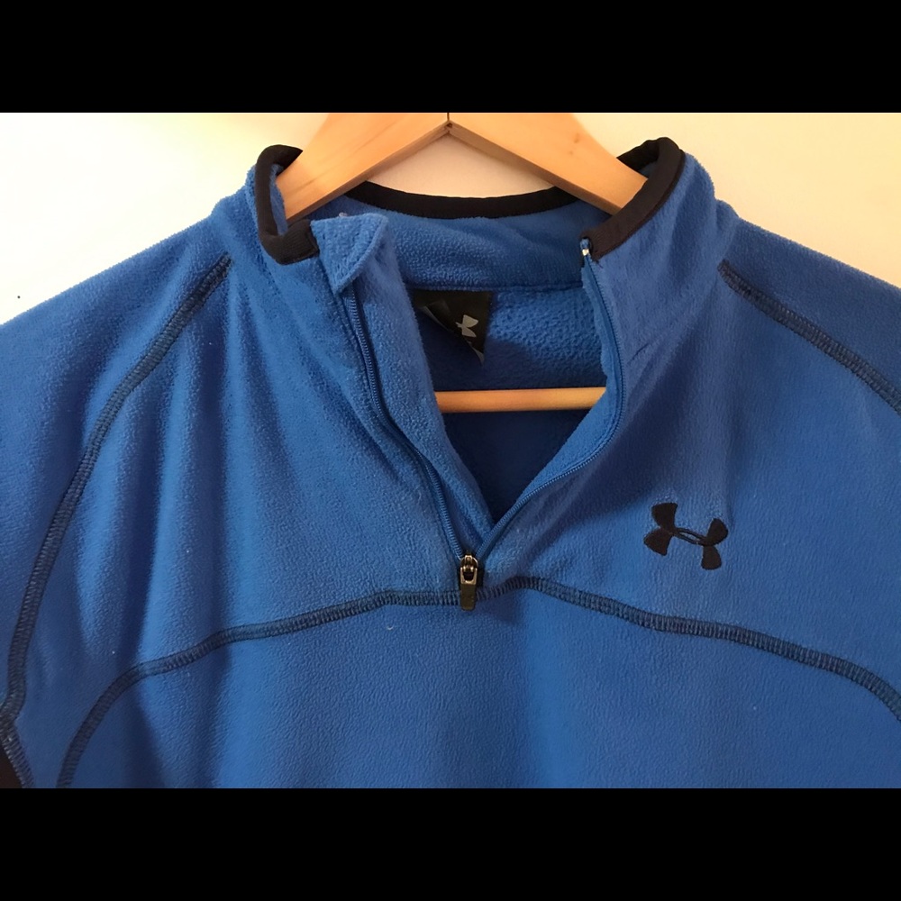 Under armor youth boys pullover half zipper coat